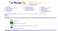 Desktop Screenshot of 2006.ruleml.org