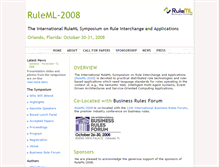 Tablet Screenshot of 2008.ruleml.org